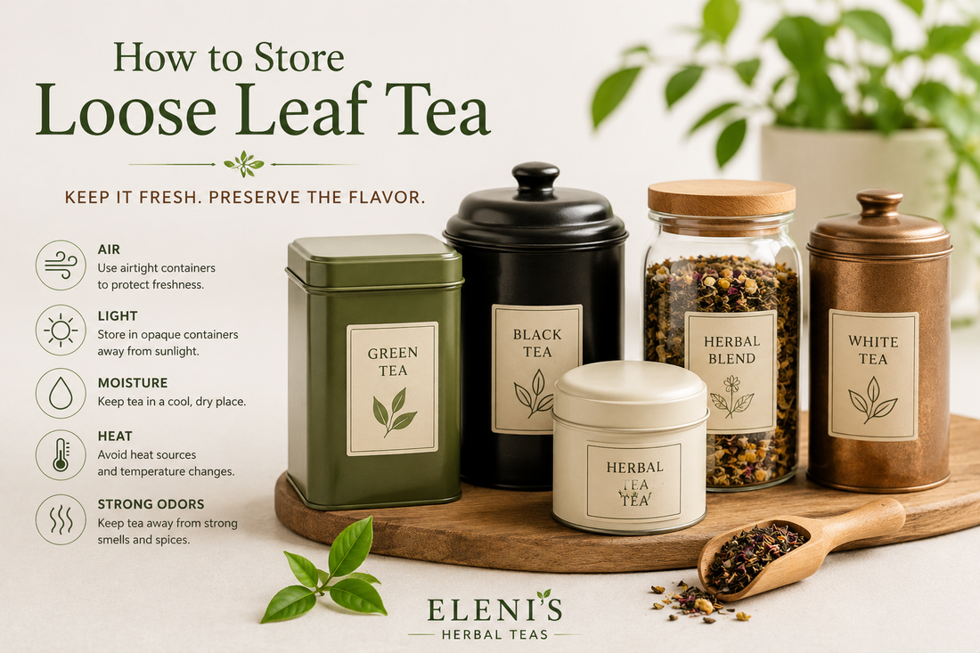 How to Store Loose Leaf Tea for Maximum Freshness