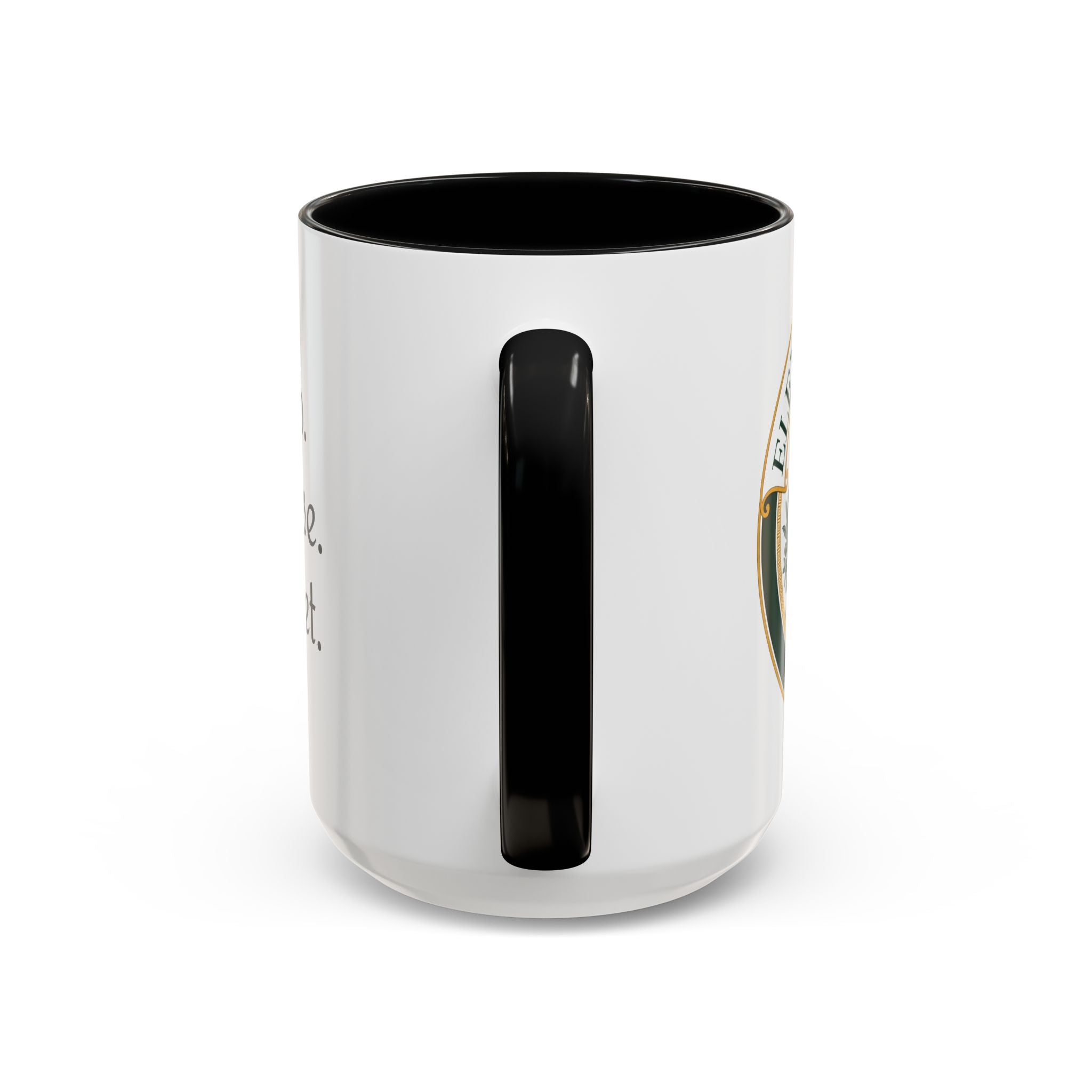 Sip. Pause. Reset. Coffee Mug — Motivational Accent Mug (11/15 oz)