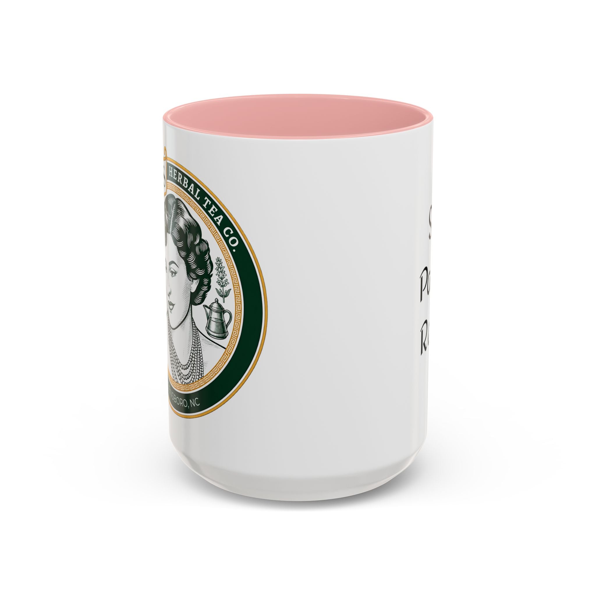Sip. Pause. Reset. Coffee Mug — Motivational Accent Mug (11/15 oz)