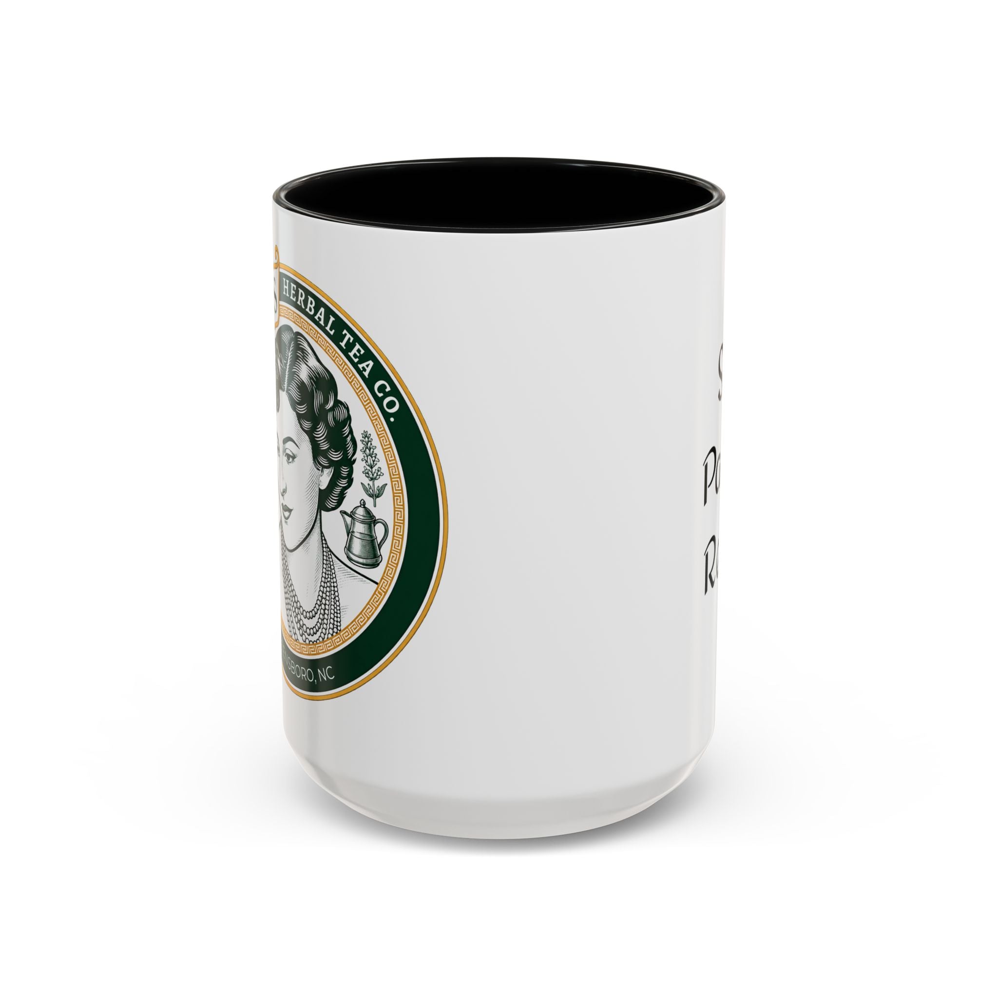 Sip. Pause. Reset. Coffee Mug — Motivational Accent Mug (11/15 oz)