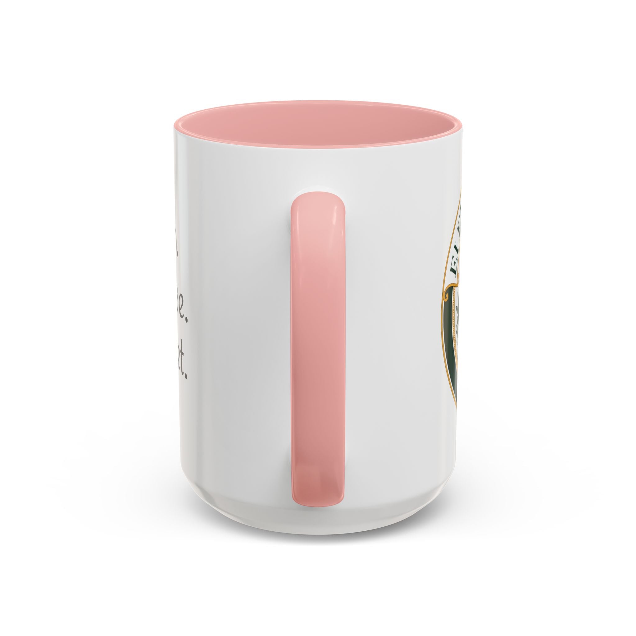 Sip. Pause. Reset. Coffee Mug — Motivational Accent Mug (11/15 oz)