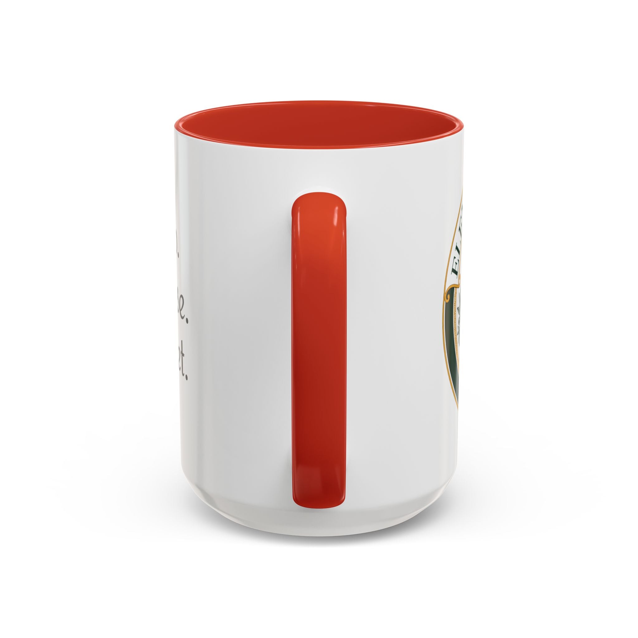 Sip. Pause. Reset. Coffee Mug — Motivational Accent Mug (11/15 oz)