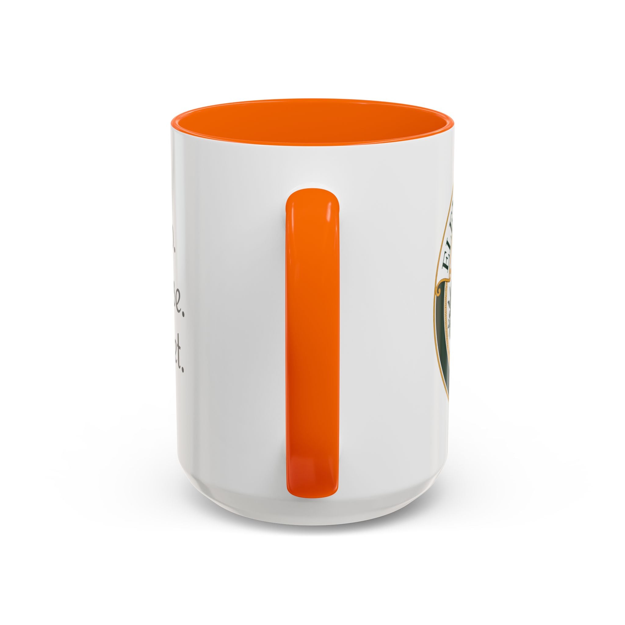 Sip. Pause. Reset. Coffee Mug — Motivational Accent Mug (11/15 oz)