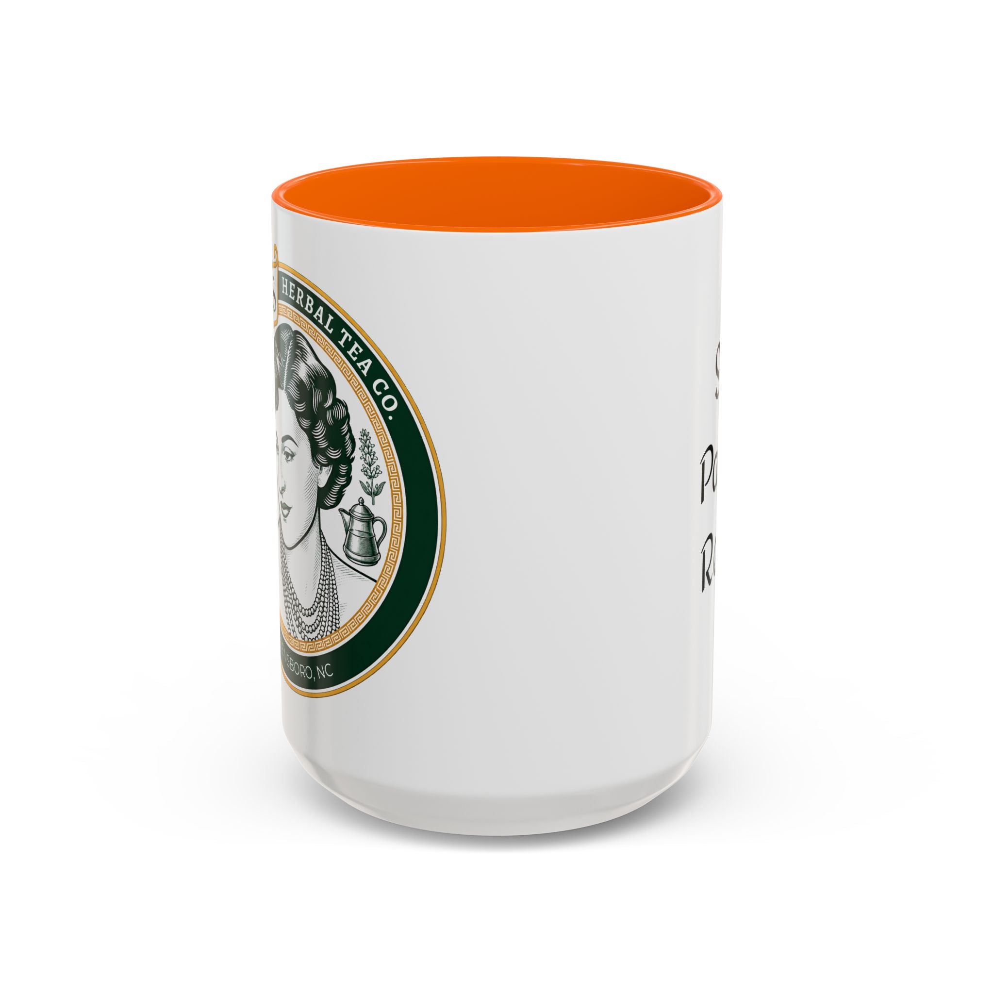 Sip. Pause. Reset. Coffee Mug — Motivational Accent Mug (11/15 oz)