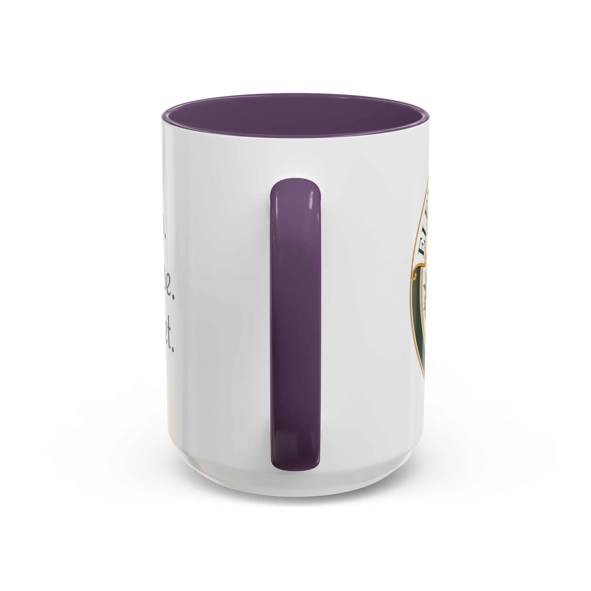 Sip. Pause. Reset. Coffee Mug — Motivational Accent Mug (11/15 oz)
