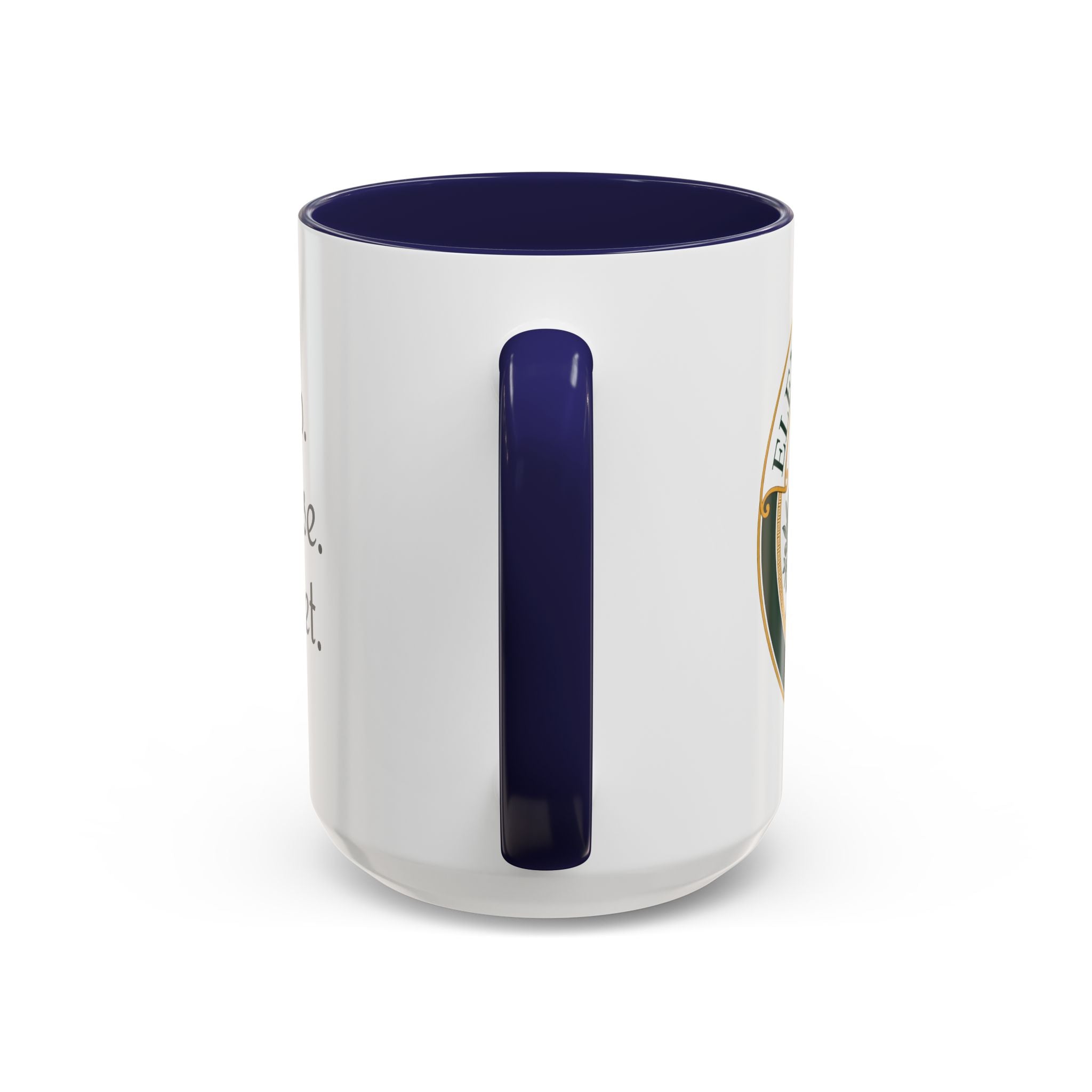 Sip. Pause. Reset. Coffee Mug — Motivational Accent Mug (11/15 oz)
