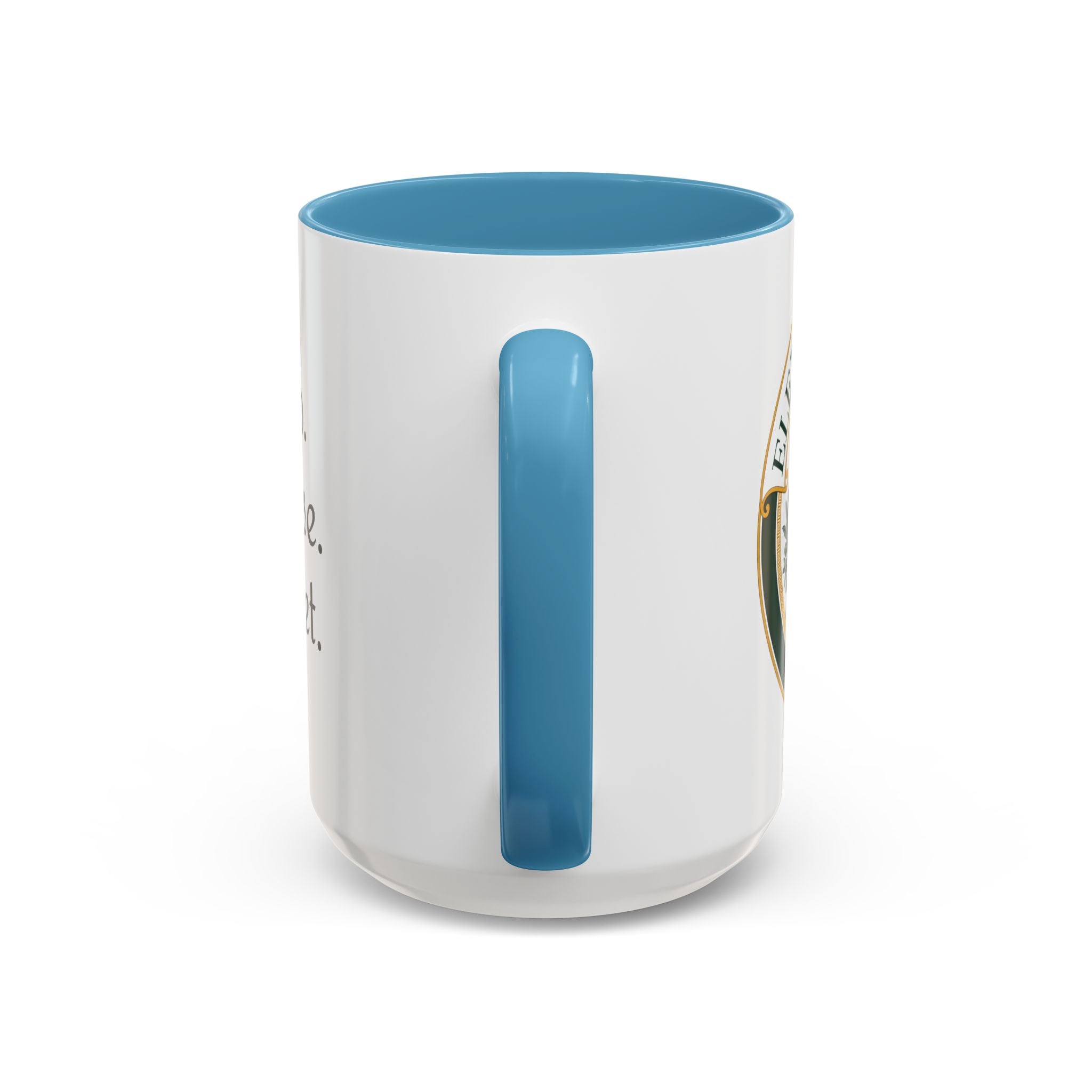 Sip. Pause. Reset. Coffee Mug — Motivational Accent Mug (11/15 oz)