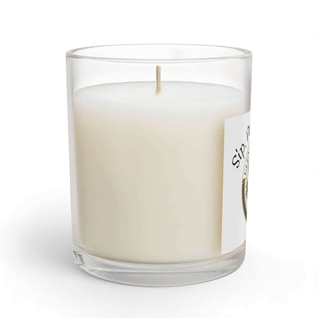 Sip, Pause, Reset Glass Candle — 11oz Relaxing Aromatherapy Candle
