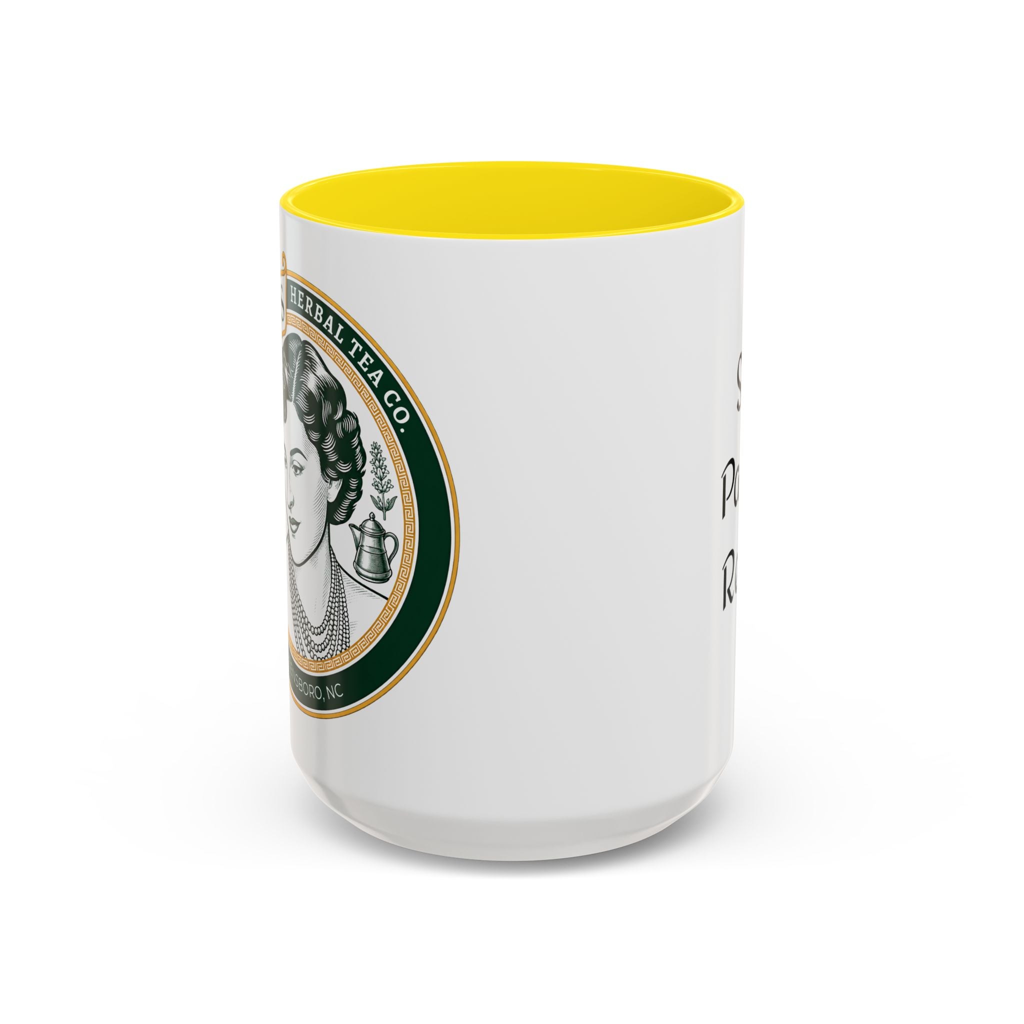 Sip. Pause. Reset. Coffee Mug — Motivational Accent Mug (11/15 oz)