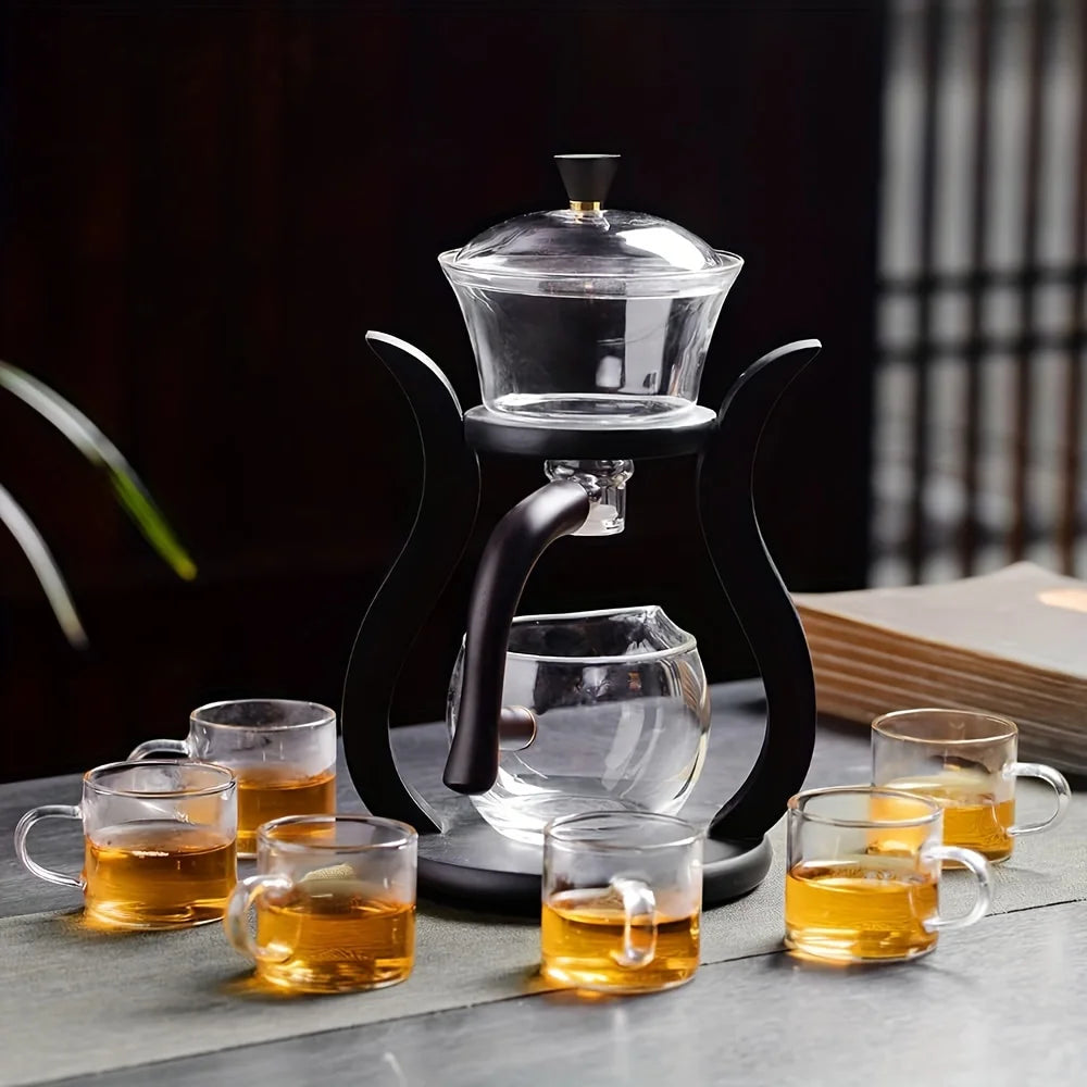 Lazy Kungfu Magnetic Tea Pot for Floral Loose Leaf Tea