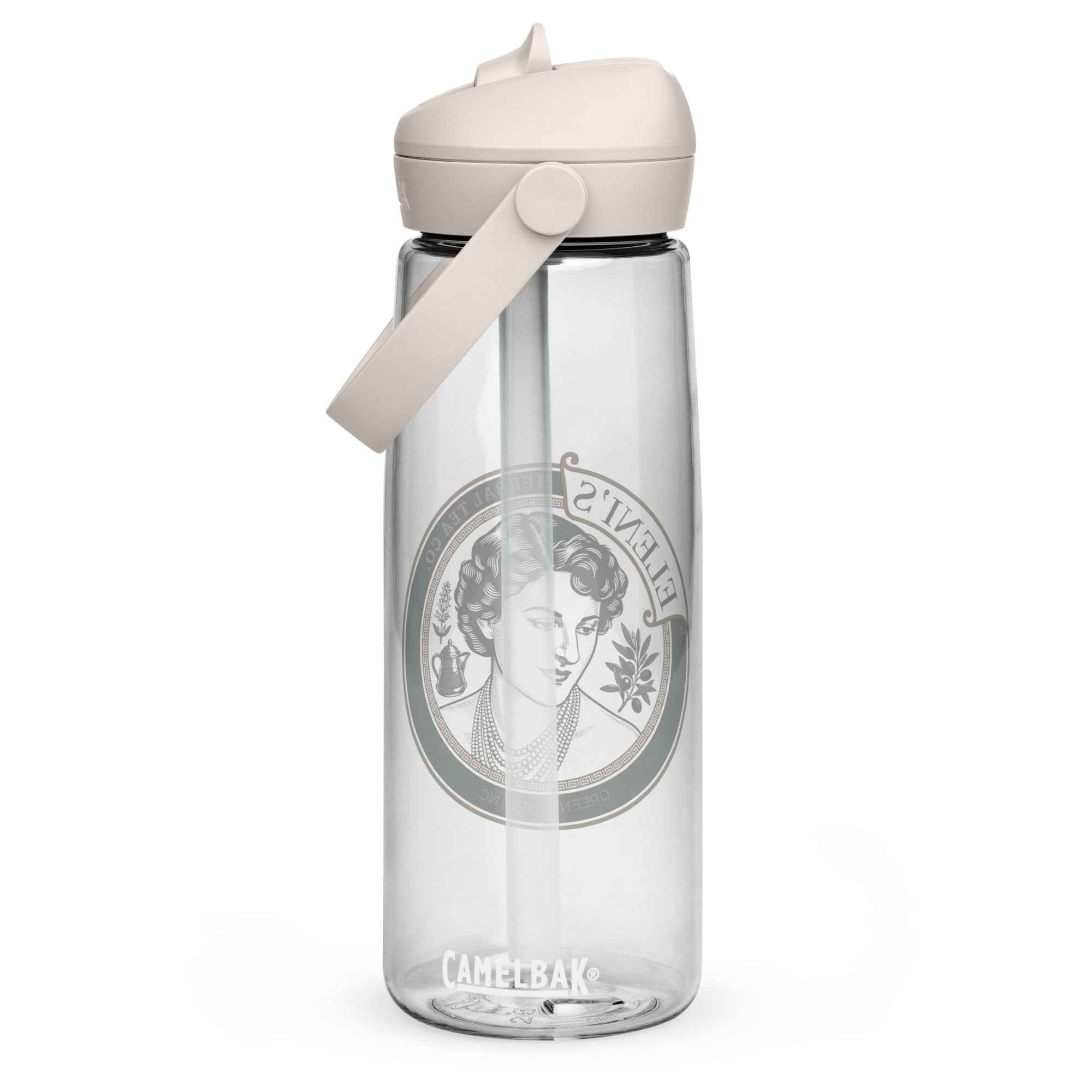 Eleni's Herbal Tea Co. - Flip straw water bottle