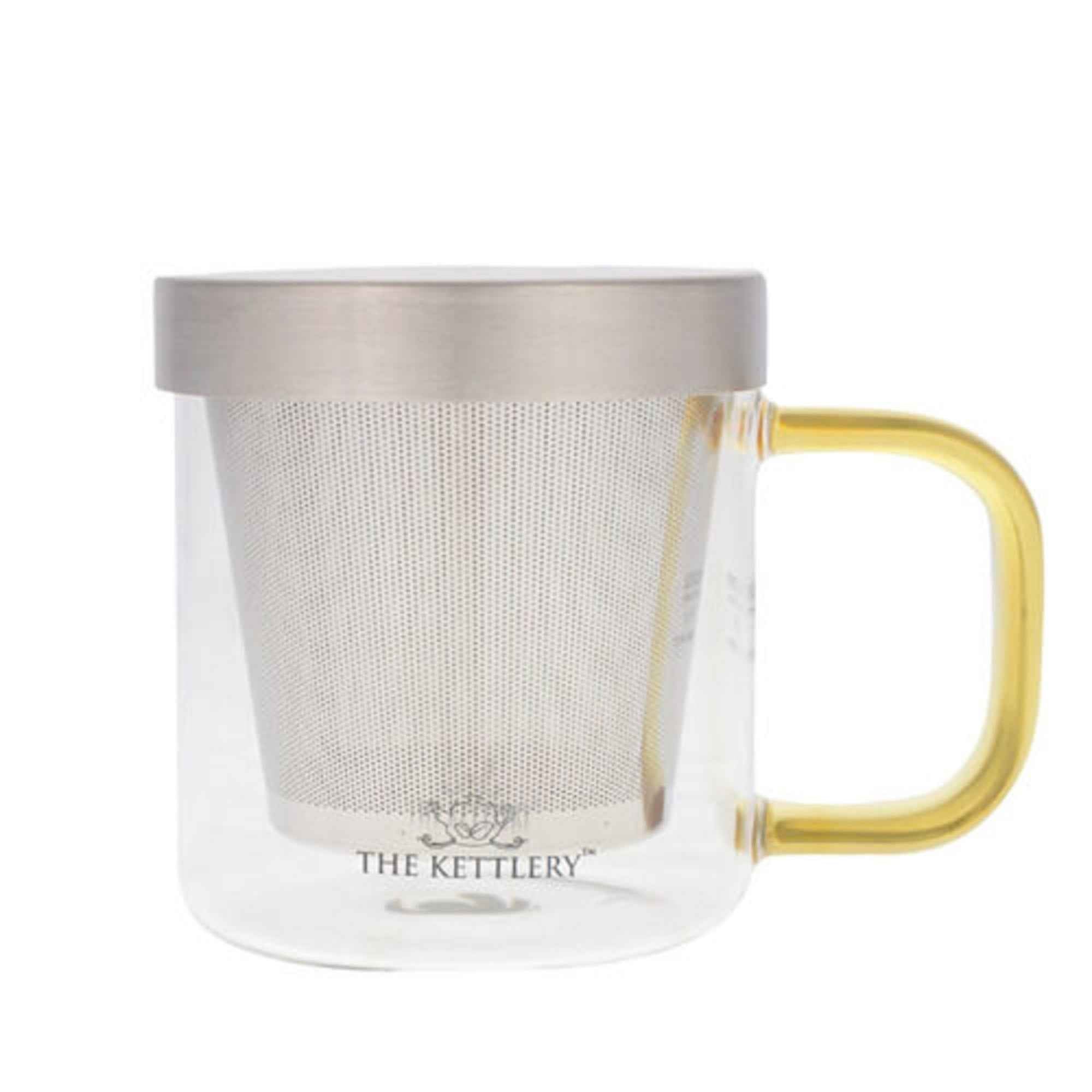 Milano Glass Tea Cup with Infuser