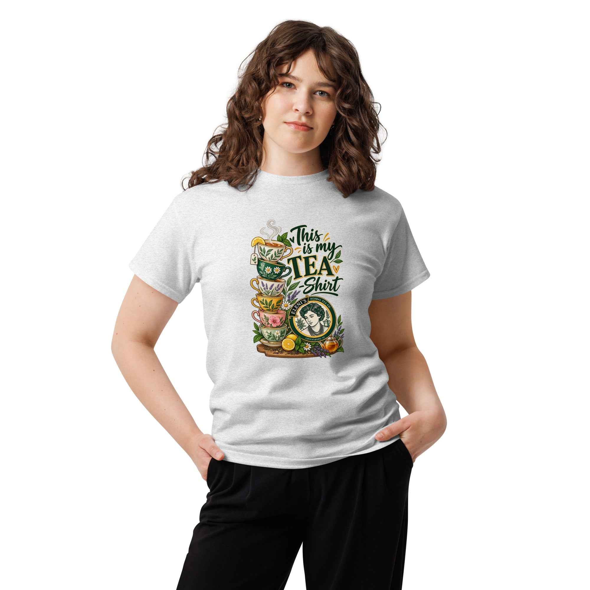 Eleni's Herbal Tea Co.  -  "This is My Tea-Shirt" Unisex classic tee