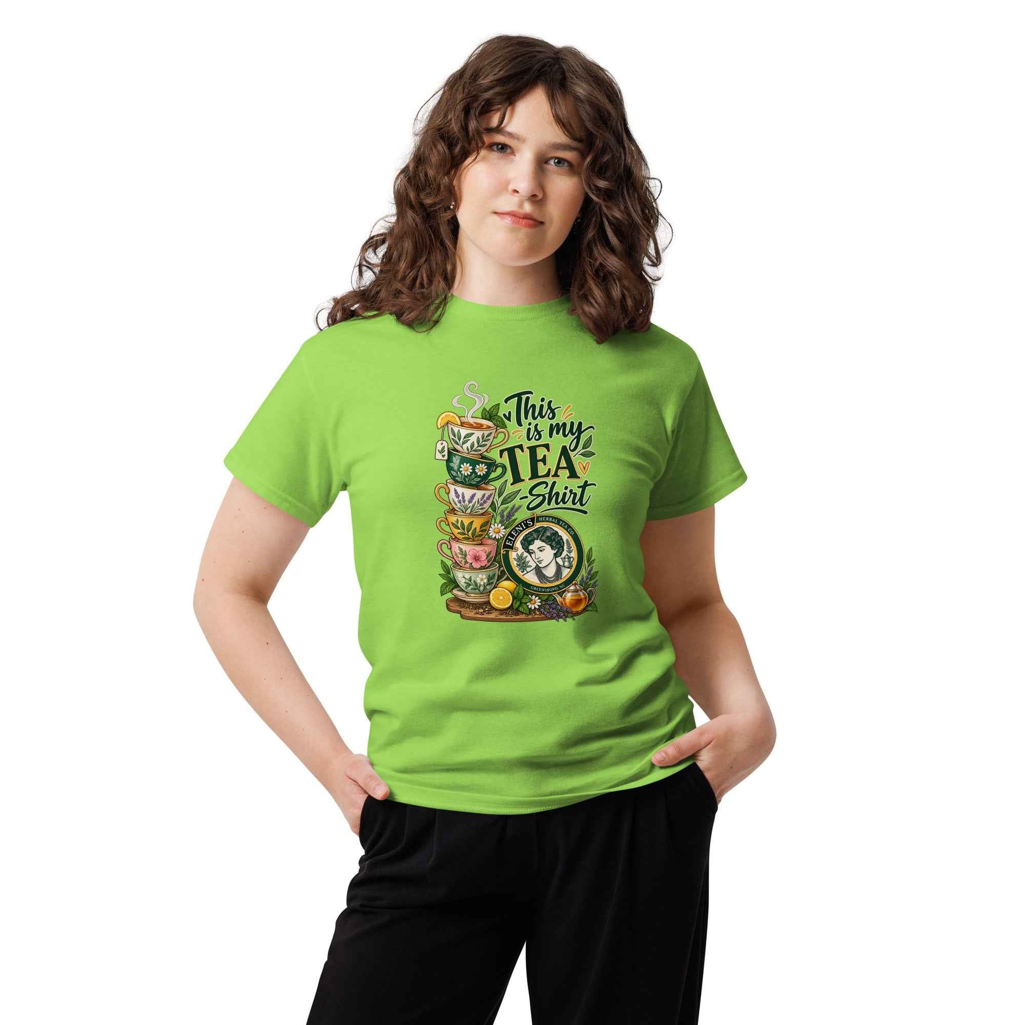 Eleni's Herbal Tea Co.  -  "This is My Tea-Shirt" Unisex classic tee