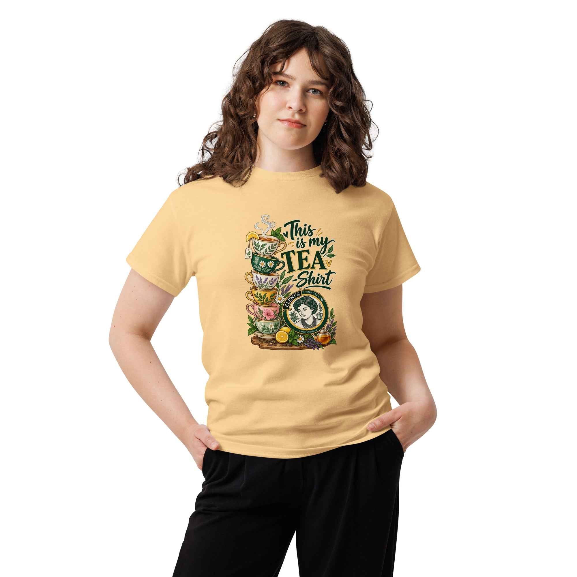 Eleni's Herbal Tea Co.  -  "This is My Tea-Shirt" Unisex classic tee