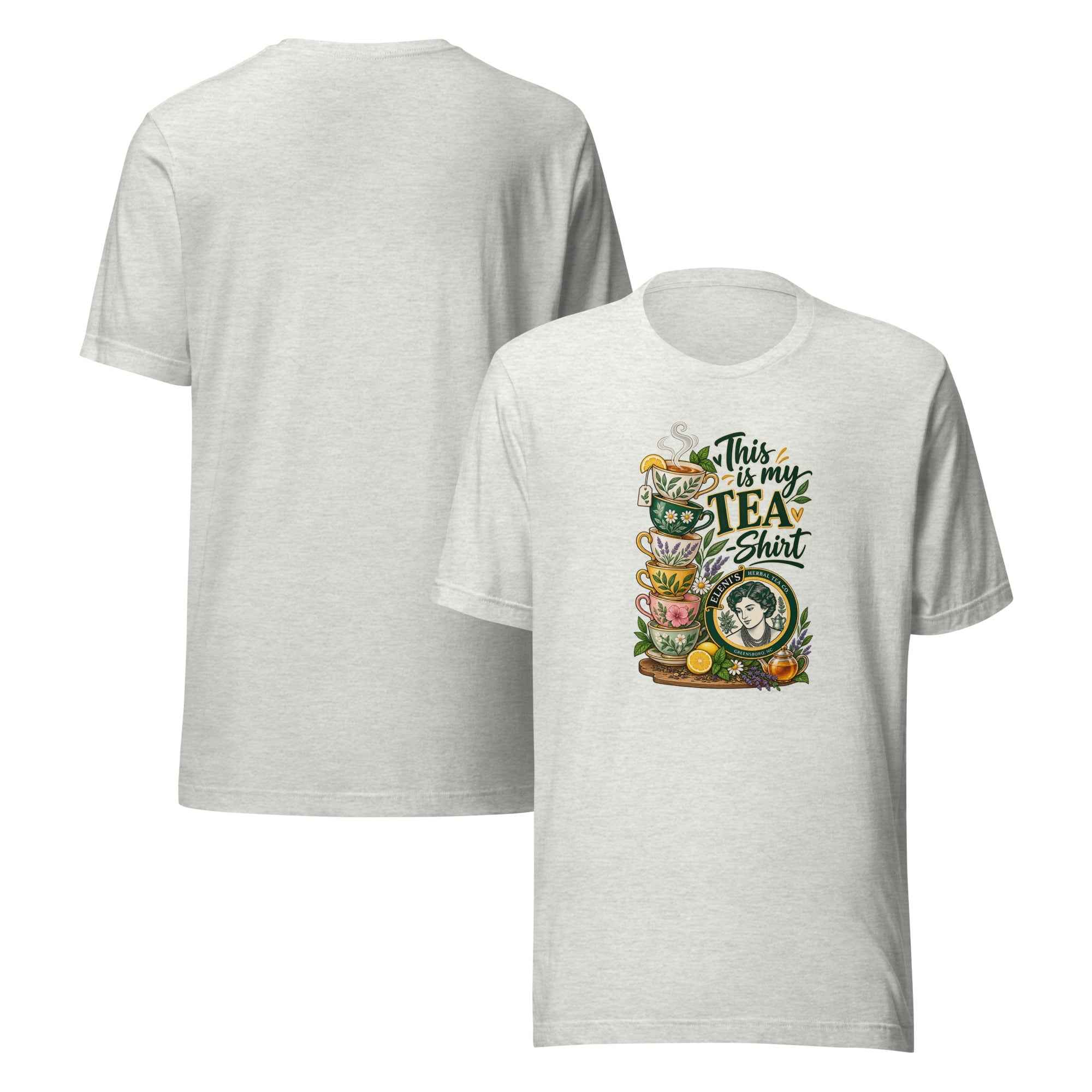Eleni's Herbal Tea Co.  "This is My Tea-Shirt" Unisex t-shirt