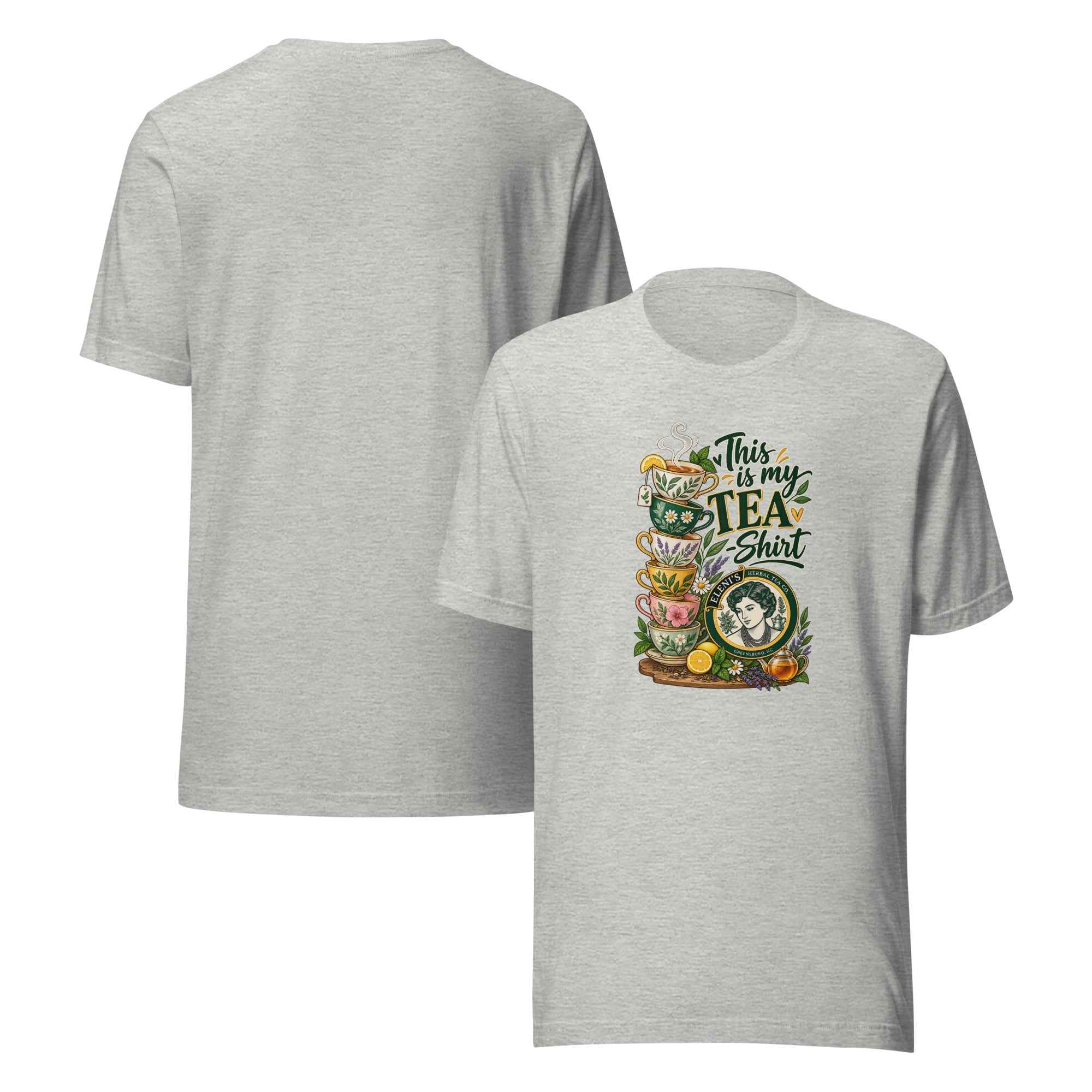 Eleni's Herbal Tea Co.  "This is My Tea-Shirt" Unisex t-shirt