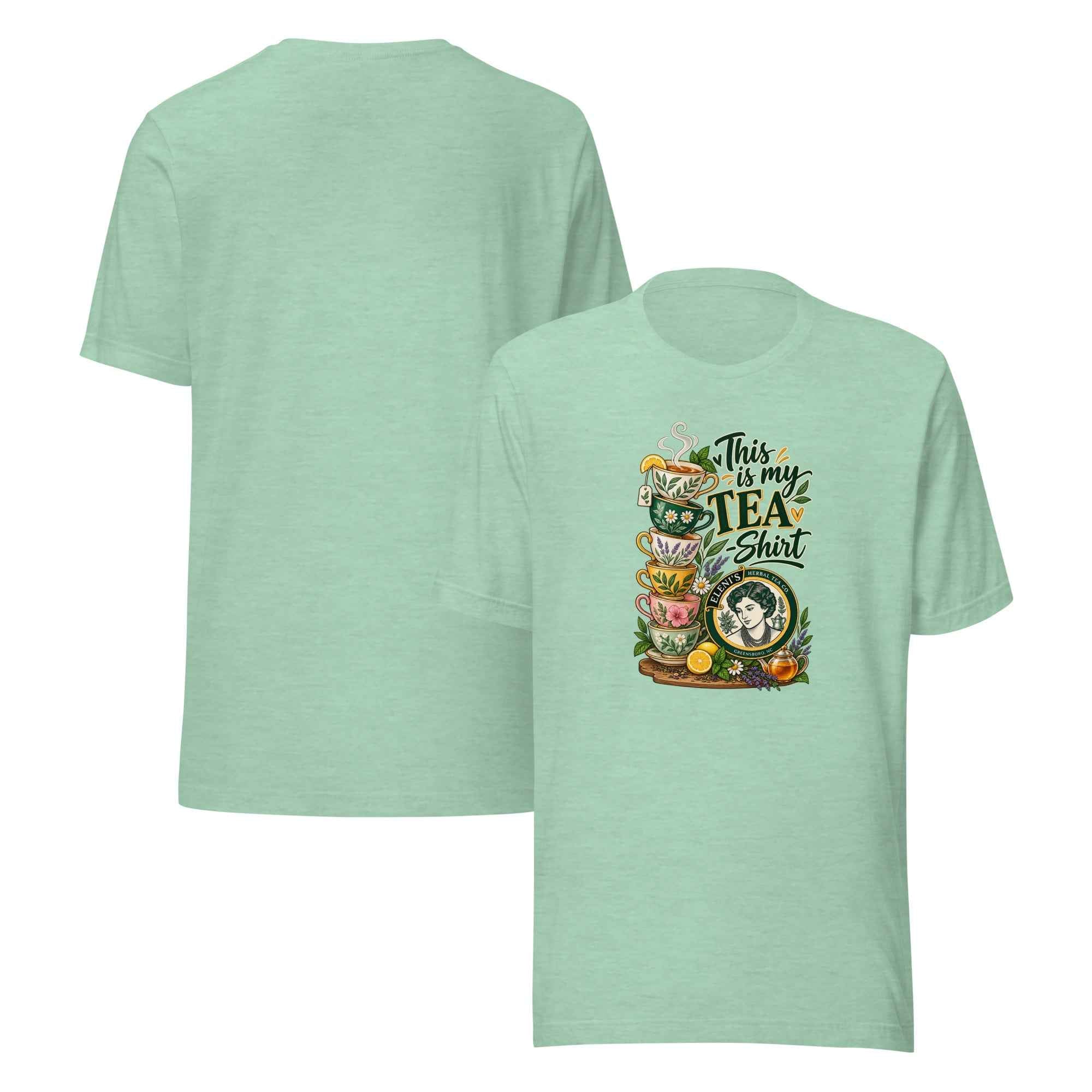 Eleni's Herbal Tea Co.  "This is My Tea-Shirt" Unisex t-shirt