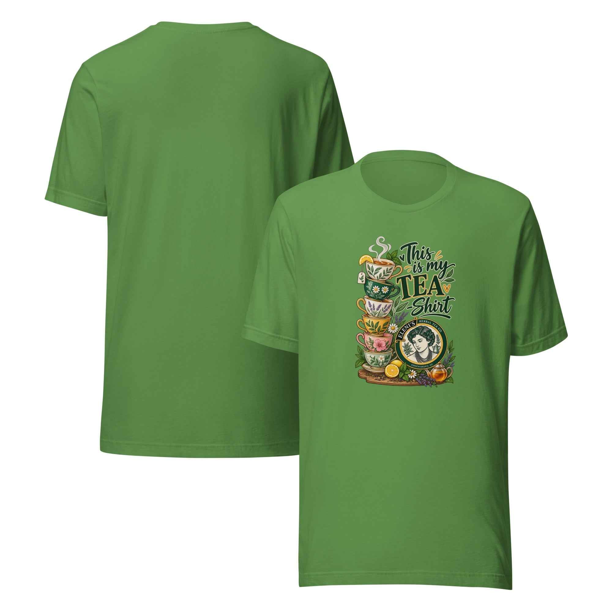 Eleni's Herbal Tea Co.  "This is My Tea-Shirt" Unisex t-shirt