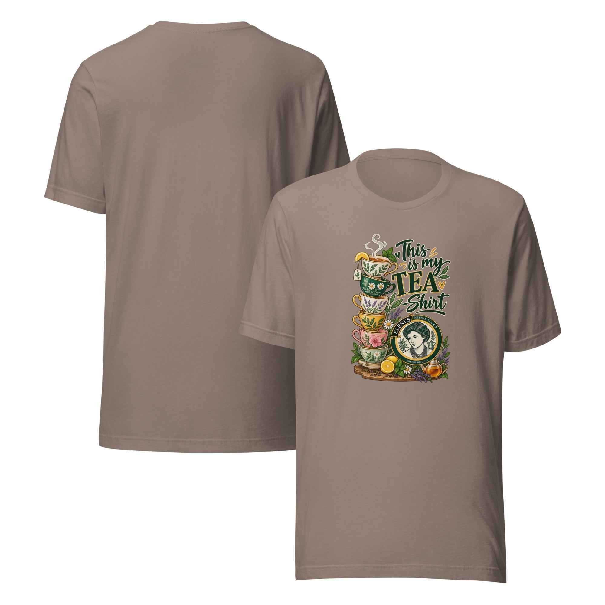Eleni's Herbal Tea Co.  "This is My Tea-Shirt" Unisex t-shirt
