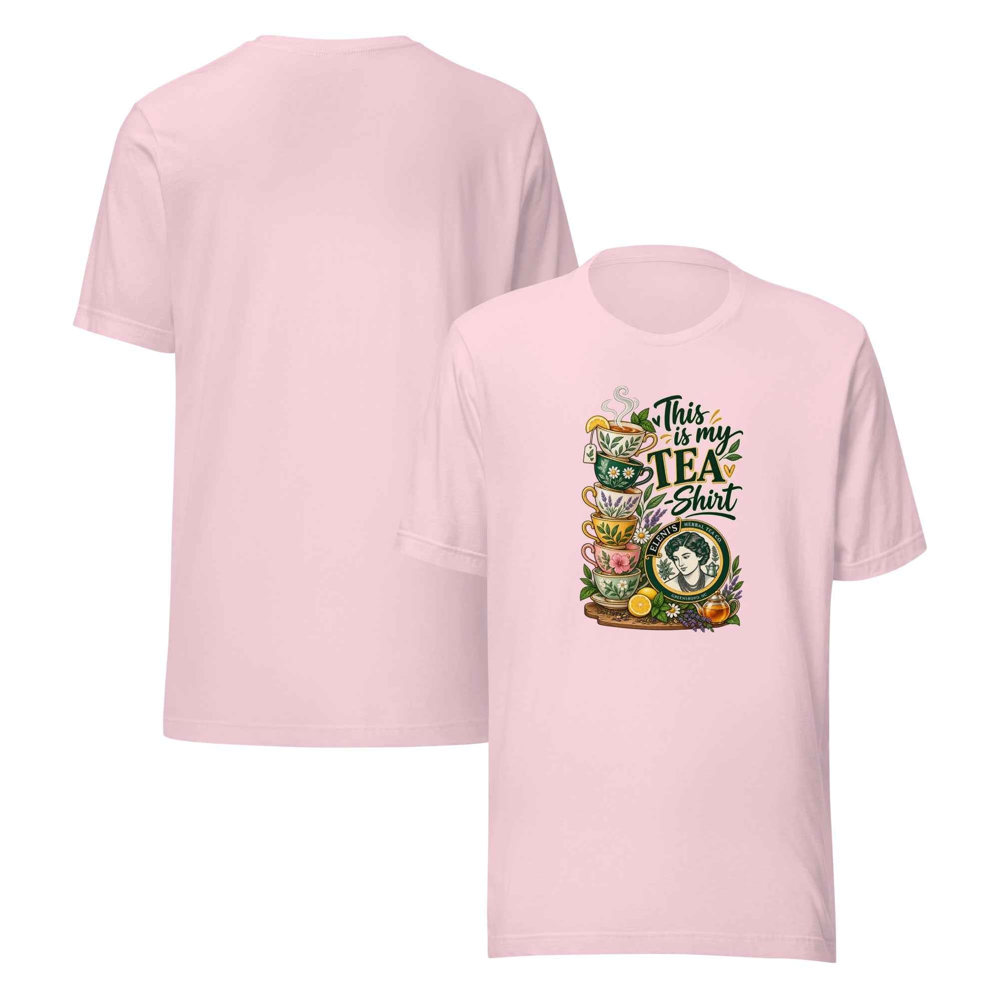 Eleni's Herbal Tea Co.  "This is My Tea-Shirt" Unisex t-shirt