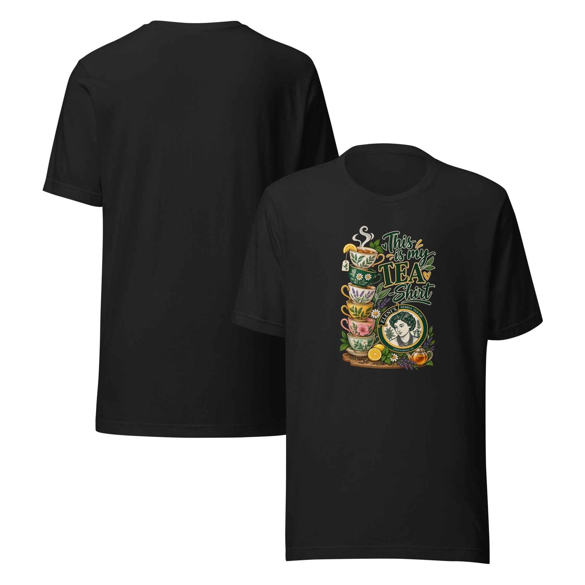 Eleni's Herbal Tea Co.  "This is My Tea-Shirt" Unisex t-shirt