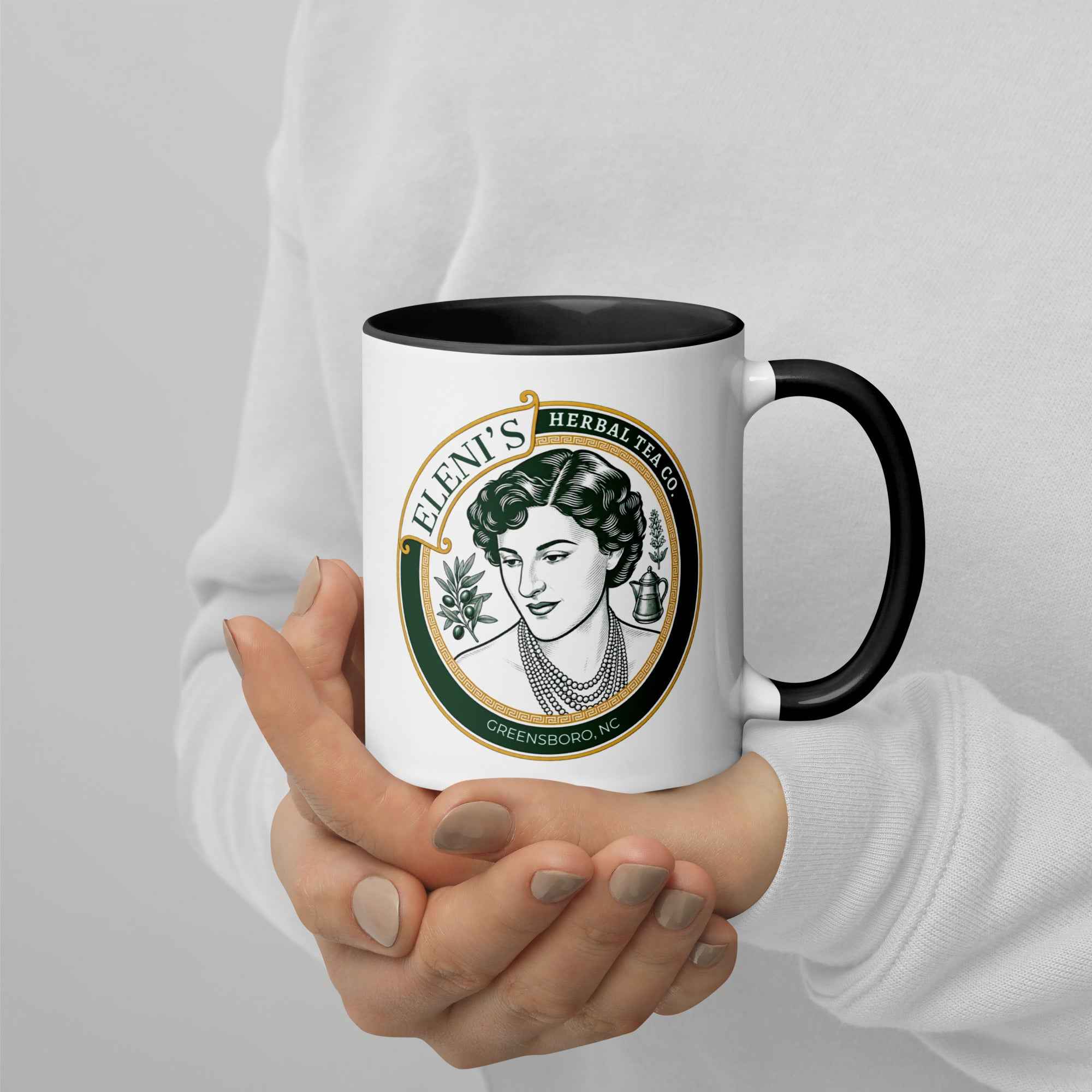 Eleni's Herbal Tea Co. - Mug with Color Inside